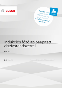 Használati útmutató Bosch PVS895F21E Főzőlap