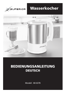 Bedienungsanleitung Superior XB 6378 Wasserkocher