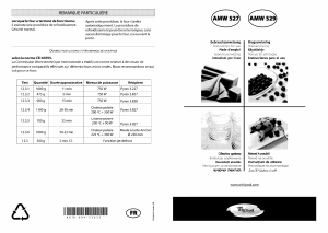 Mode d’emploi Whirlpool AMW 527 NB Micro-onde