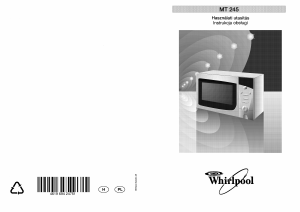 Használati útmutató Whirlpool MT 245/BL Mikrohullámú sütő