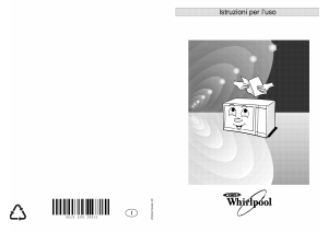 Manuale Whirlpool MT 745/2 IX Microonde
