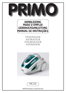 Mode d’emploi Primo VC12 Aspirateur