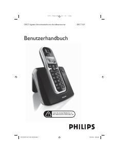 Bedienungsanleitung Philips DECT5271B Schnurlose telefon