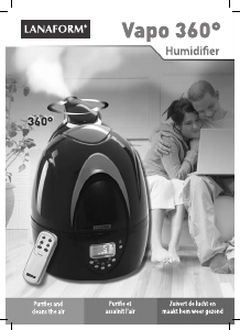 Manual Lanaform Vapo 360 Humidifier