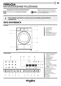 Návod Whirlpool HSCX 10447 Sušička