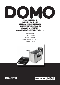 Manual Domo DO457FR Deep Fryer