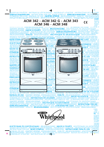 Bruksanvisning Whirlpool ACM 368/1 N Spis