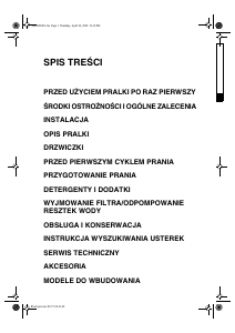 Instrukcja Whirlpool AWZ 514 D Pralko-suszarka