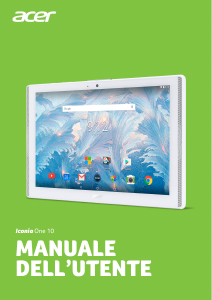 Manuale Acer Iconia One 10 B3-A40FHD Tablet