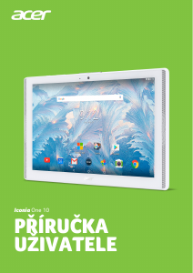 Manuál Acer Iconia One 10 B3-A40FHD Tablet