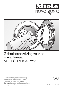 Handleiding Miele V 9545 WPS Meteor Wasmachine