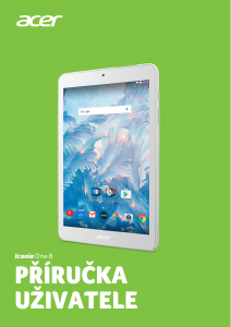 Manuál Acer Iconia One 8 B1-860A Tablet