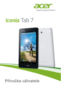 Manuál Acer Iconia Tab 7 A1-713HD Tablet
