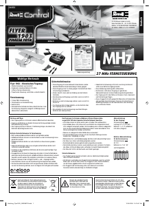 Bedienungsanleitung Revell set 24052 Pioneer Flyer Funkferngesteuerten hubschrauber
