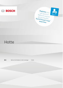 Mode d’emploi Bosch DFS097A50B Hotte aspirante