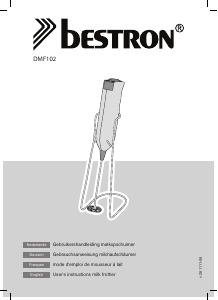 Handleiding Bestron DMF102 Melkopschuimer