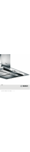 Mode d’emploi Bosch DWA09D650 Hotte aspirante