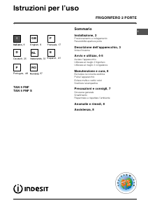 Manual Indesit TAN 5 FNF S Combina frigorifica