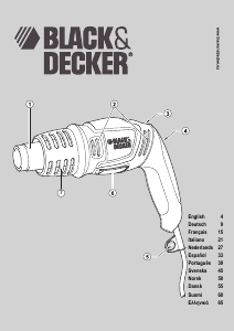 Handleiding Black and Decker KX1692 Heteluchtpistool