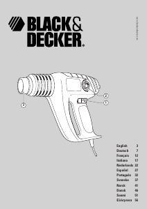 Handleiding Black and Decker KX2000K Heteluchtpistool