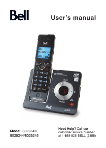 Manual Bell 8025245 Wireless Phone