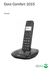 Mode d’emploi Doro Comfort 1015 Téléphone sans fil