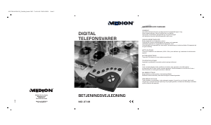 Brugsanvisning Medion MD 2749 Telefonsvarer