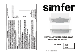 Kullanım kılavuzu Simfer 8506 Davlumbaz