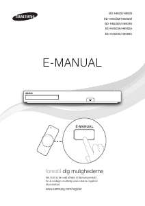 Brugsanvisning Samsung BD-H8900N Blu-ray afspiller