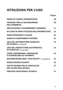 Manuale Whirlpool 20RI-D3S A+ Frigorifero-congelatore