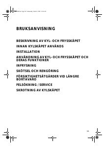 Bruksanvisning Whirlpool S20F RAA1V-A+/G Kyl-frys
