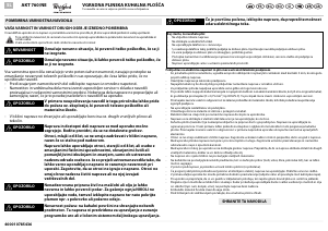 Priročnik Whirlpool AKT 760/NE Grelna plošča