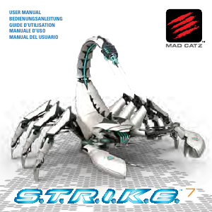 Bruksanvisning Mad Catz S.T.R.I.K.E. 7 Tangentbord