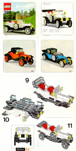 Brugsanvisning Lego set 395 Hobby Set 1909 Rolls Royce