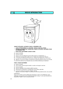 Mode d’emploi Whirlpool AWM 023/3 Lave-linge