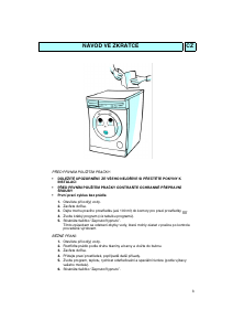 Manuál Whirlpool AWM 248/3 Pračka