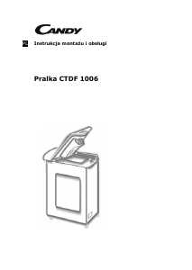 Instrukcja Candy CTDF 1006 Pralka