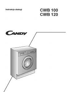 Instrukcja Candy CWB 120 Pralka