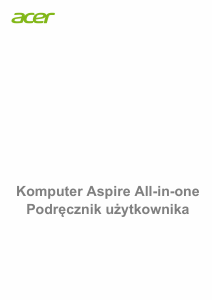 Instrukcja Acer Aspire U27-885 Komputer stacjonarny