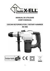 Manual BuildXell RH 900 Rotary Hammer