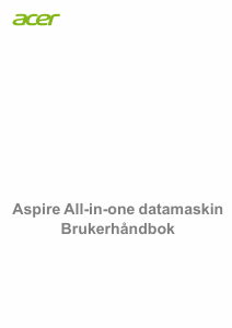 Bruksanvisning Acer Aspire Z24-890 Datamaskin