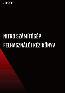 Használati útmutató Acer Nitro GX50-600 Asztali számítógép
