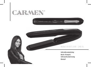 Bruksanvisning Carmen CR1025 Plattång