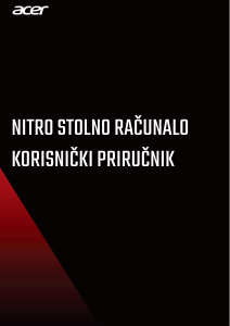 Priručnik Acer Nitro N50-100 Stolno računalo