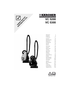 Kullanım kılavuzu Kärcher VC 5200 Elektrikli süpürge