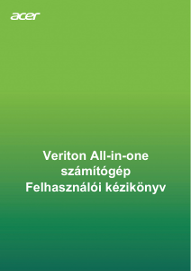 Használati útmutató Acer Veriton A850_87 Asztali számítógép