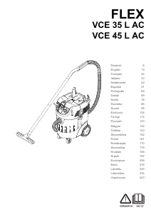 Kullanım kılavuzu Kärcher VCE 45 L AC FLEX Elektrikli süpürge