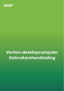 Handleiding Acer Veriton B450_83 Desktop