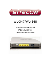 Manual Sitecom WL-347 Router