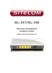 Manual Sitecom WL-348 Router